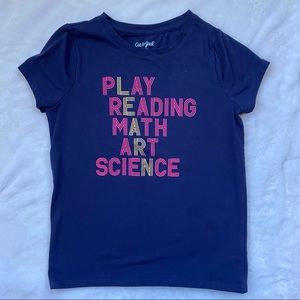 Girls Cat and Jack short sleeve t-shirt